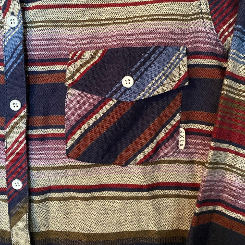 NWOT Roxy flannel - Picture 3 of 3